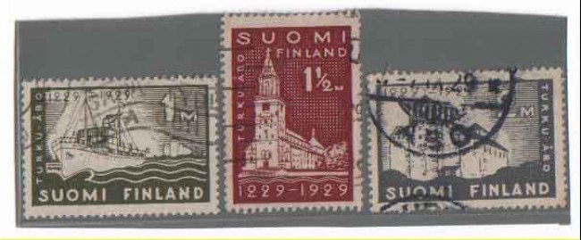 1929 - LOTTO/3486 - FINLANDIA -  CITTA' DI TURKU