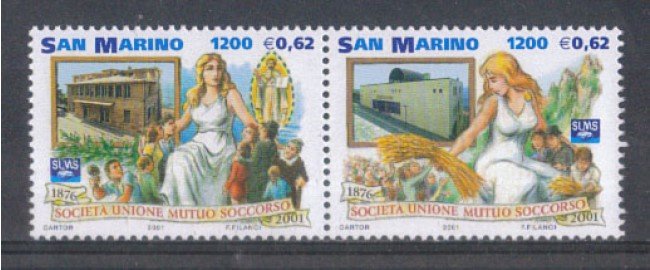 2001 - LOTTO/8242 - SAN MARINO - MUTUO SOCCORSO