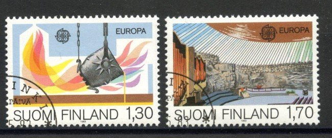 1983 - FINLANDIA - LOTTO/41340US - EUROPA 2v. - USATI