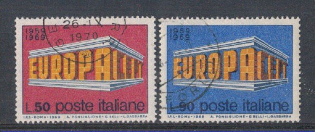 1969 - LOTTO/6517U - REPUBBLICA - EUROPA USATI