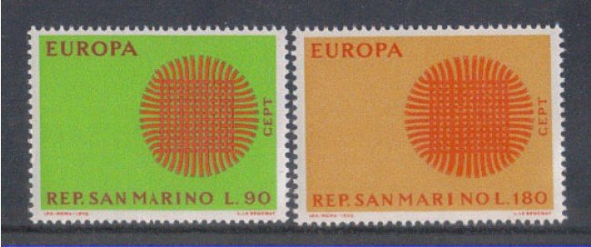 1970 - LOTTO/7924 - SAN MARINO - EUROPA
