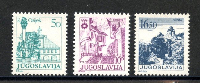 1983 - JUGOSLAVIA - LOTTO/38298 - TURISMO 3v. - NUOVI