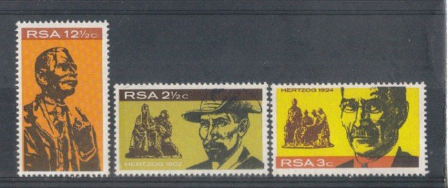 1968 - LBF/2794 - SUD AFRICA - GENERALE HERTZOG
