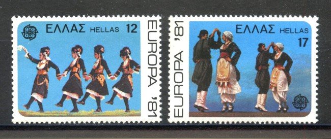 1981 - GRECIA - LOTTO/41461 - EUROPA 2v. - NUOVI