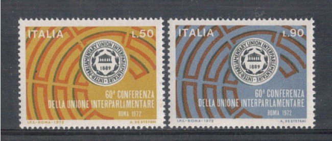 1972 - LOTTO/6561 - REPUBBLICA - UNIONE INTERPARLAMENTARE