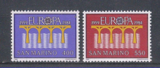 1984 - LOTTO/8043 - SAN MARINO - EUROPA