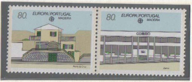 1990 - LOTTO/676 -  MADERA  - EUROPA 2v.