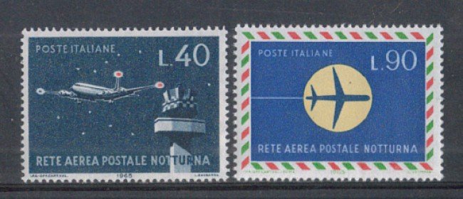 1965 - LOTTO/6444 - REPUBBLICA - RETE AEREA POSTALE
