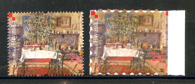 2008 - CROAZIA - NATALE  2v. - NUOVI - LOTTO/33077