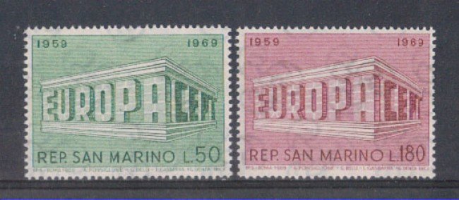 1969 - LOTTO/7918 - SAN MARINO - EUROPA