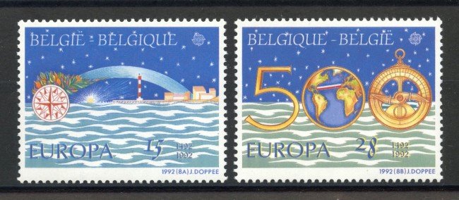 1992 - BELGIO - LOTTO/41090 - EUROPA 2v. - NUOVI