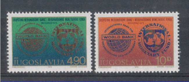1979 - LOTTO/4994 - JUGOSLAVIA - FONDO MONETARIO