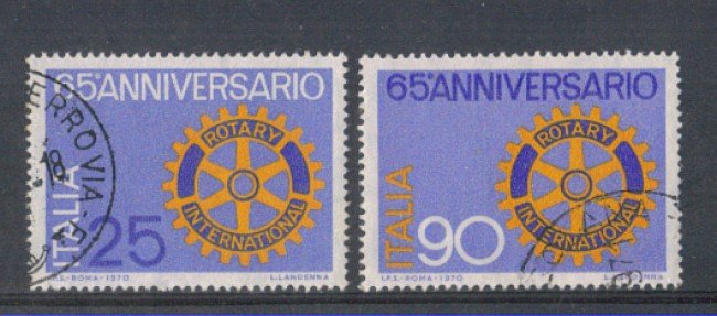 1970 - LOTTO/6533U - REPUBBLICA - ROYARY CLUB USATO