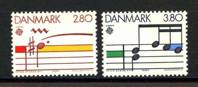 1985 - DANIMARCA - LOTTO/41400 - EUROPA 2v. - NUOVI