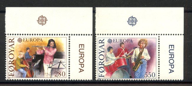 1985 - FAEROER - LOTTO/41407 - EUROPA 2v. - NUOVI