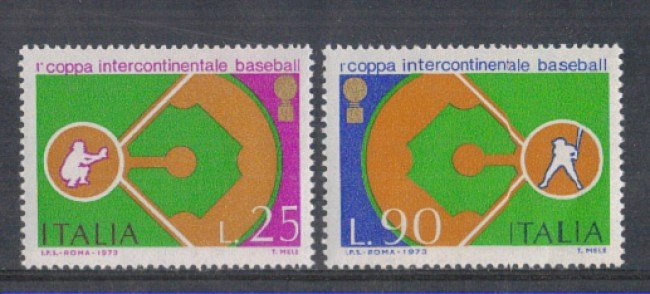 1973 - LOTTO/6581 - REPUBBLICA - BASEBALL