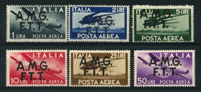 1947 - LOTTO/13226 - TRIESTE A - POSTA AEREA 6v. - NUOVI