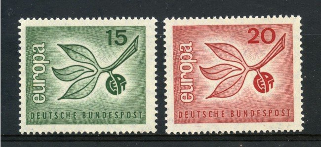 1965 - GERMANIA FEDERALE - EUROPA 2v - NUOVI - LOTTO/30901