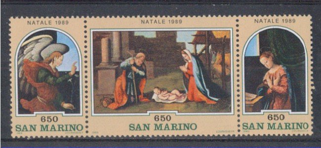 1989 - LOTTO/8099 - SAN MARINO - NATALE
