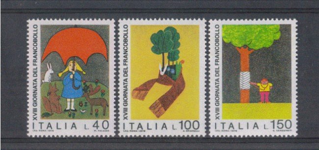 1976 - LOTTO/6651 - REPUBBLICA - GIORNATA FRANCOBOLLO