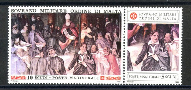  1990 - SOVRANO MILITARE DI MALTA - LOTTO/39218 - ANTICHE VESTIGIA 2v. - NUOVI