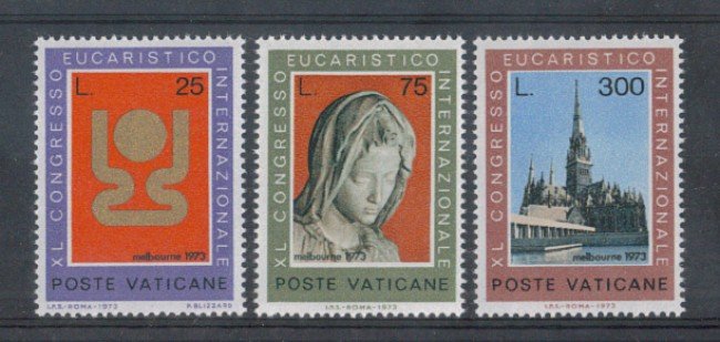 1973 - LOTTO/5943 - VATICANO - 40° CONGRESSO EUCARISTICO