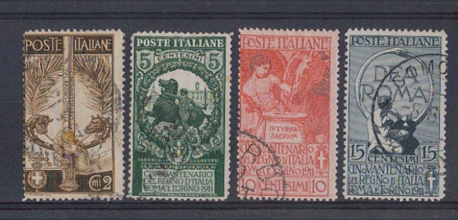 1911 - LOTTO/REG95UCP - REGNO - UNITA' D'ITALIA - USATI