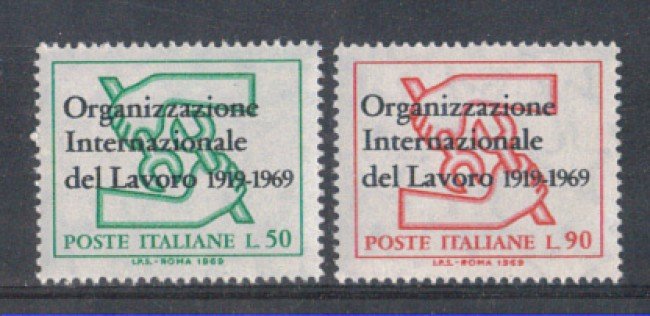 1969 - LOTTO/6519 - REPUBBLICA - ORGANIZ. LAVORO