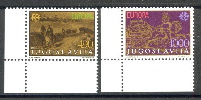 1979 - JUGOSLAVIA - LOTTO/41324 - EUROPA 2v. - NUOVI