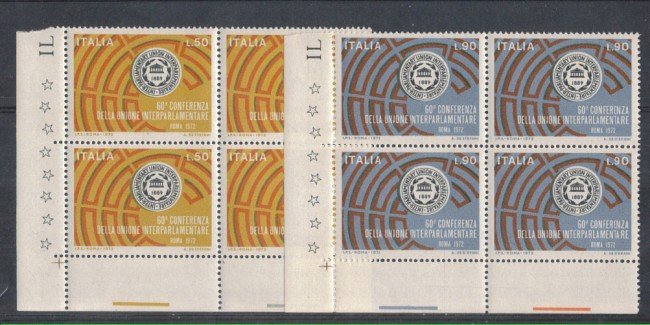 1972 - LOTTO/6561Q - REPUBBLICA - UNIONE INTERP. QUARTINE