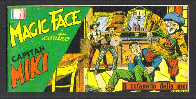 1952 - LOTTO/FUMET2 - FUMETTI - COLLANA SCUDO n°5 CAPITAN MIKI IL COFANETTO DELLA MORTE