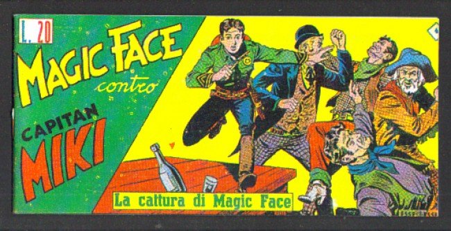 1952 - LOTTO/FUMET1 - FUMETTI - COLLANA SCUDO n° 4 CAPITAN MIKI LA CATTURA DI MAGIC FACE
