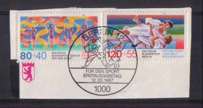 1987 - LOTTO/2791 - BERLINO - AIUTO ALLO SPORT - USATI