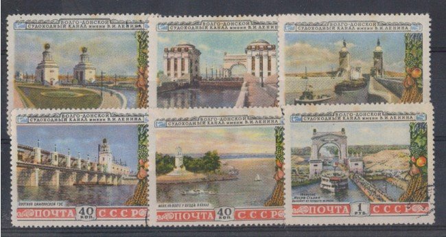 1953 - LOTTO/3315 - UNIONE SOVIETICA - CANALE DON/VOLGA