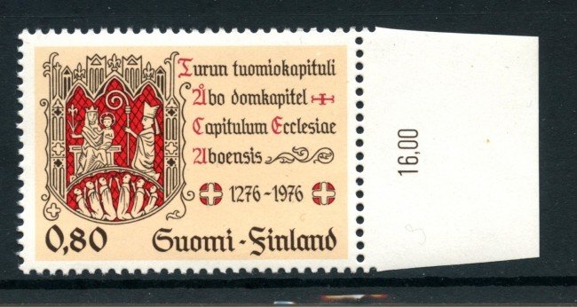 1976 - FINLANDIA - CATTEDRALE DI TURKU - NUOVO - LOTTO/28382