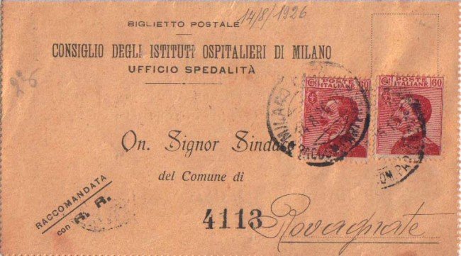 MILANO - 1926 - LBF/912