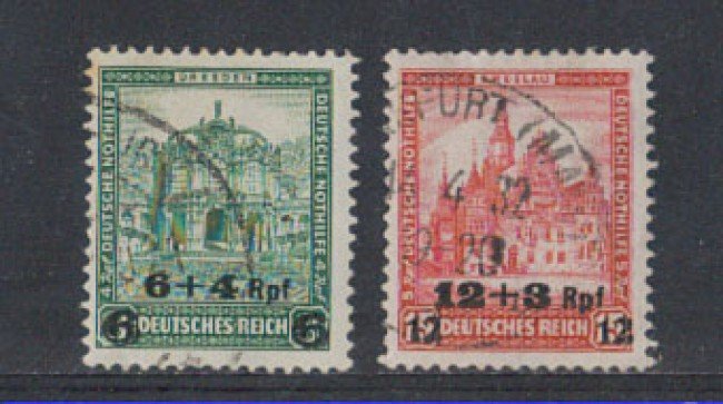 1932 - LOTTO/5117 - GERMANIA - BENEFICENZA SOPRASTAMPATI