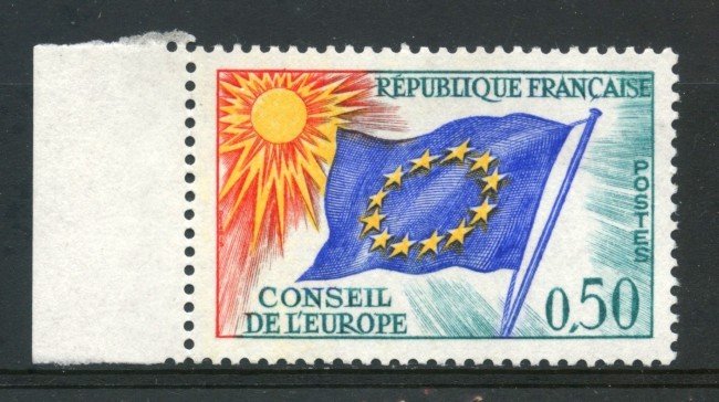 1963/71 - FRANCIA - 50c. CONSIGLIO D'EUROPA - NUOVO - LOTTO/ 30067