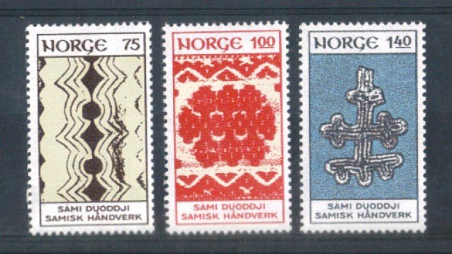 1973 - LOTTO/NORV626CPN - NORVEGIA - ARTIGIANATO LAPPONE - NUOVI