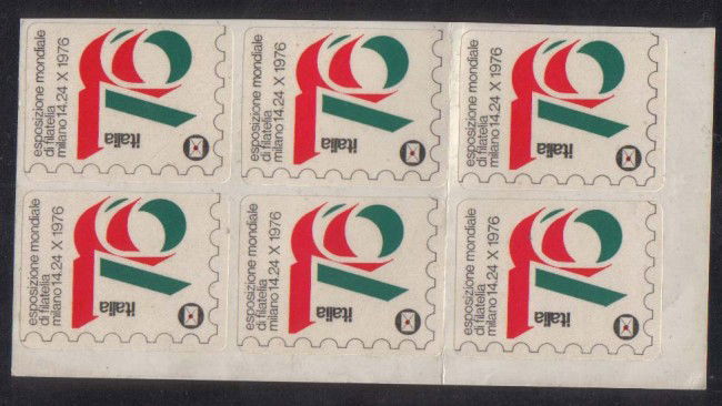 ITALIA - 1976 -LOTTO/2781 - ITALIA 76 ESPOSIZIONE
