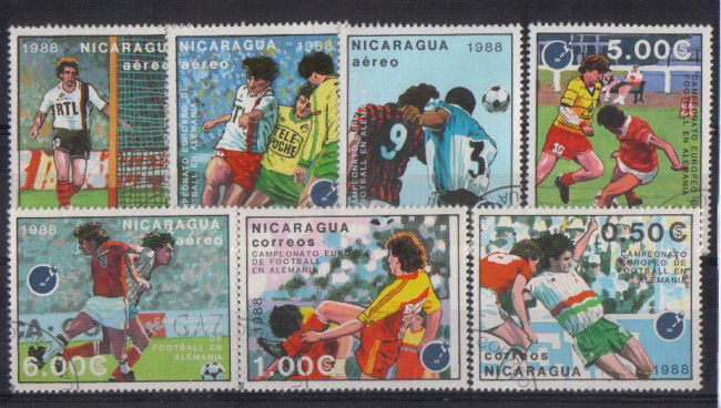 1988 - Temat/1 - NICARAGUA -  SPORT CALCIO