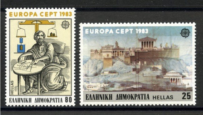 1983 - GRECIA - LOTTO/41333 - EUROPA 2v. - NUOVI