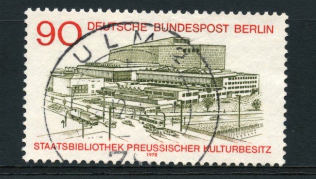 1978 - LOTTO/15621U - BERLINO - BIBLIOTECA DI STATO PRUSSIANA - USATO