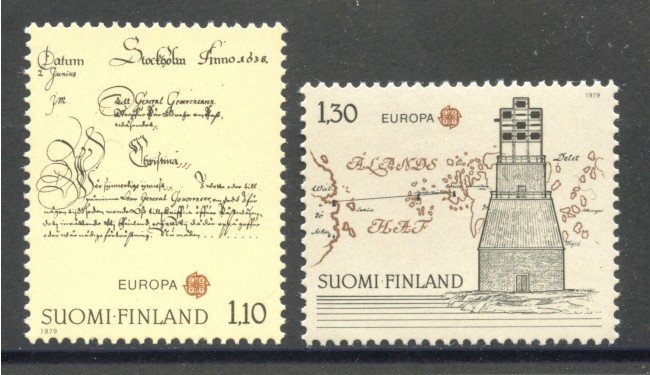 1979 - FINLANDIA - LOTTO/41316 - EUROPA 2v. - NUOVI