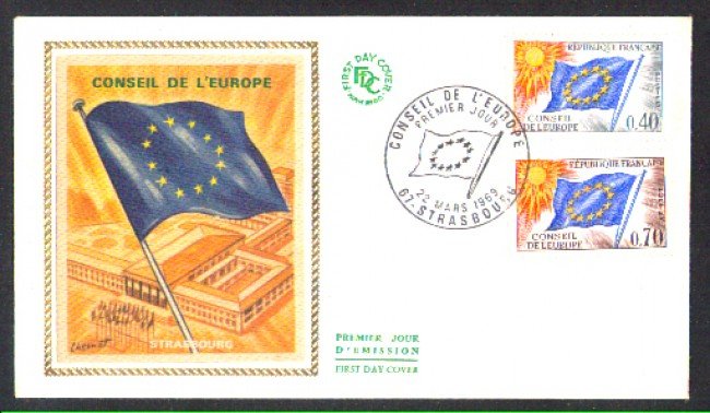 1969 - LBF/4057 - FRANCIA - CONSIGLIO D'EUROPA