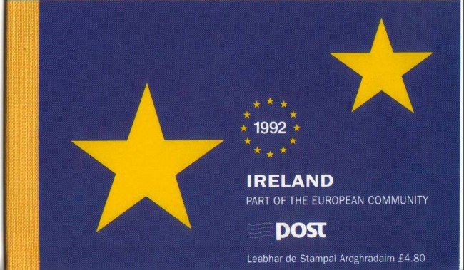 1992 - LBF/2537 -  IRLANDA - LIBRETTO MERCATO UNICO EUROPEO