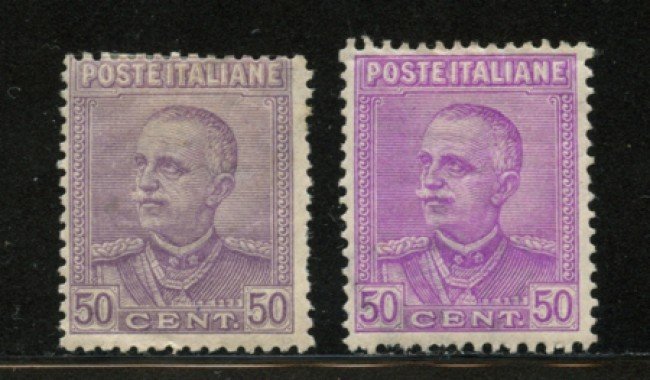 1928 - LOTTO/12599 - 50c. EFFIGIE DI VITT. EMANUELE III° - LING.