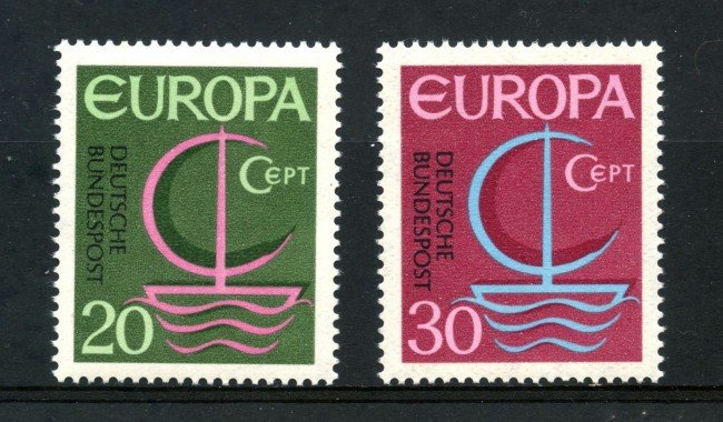 1966 - GERMANIA FEDERALE - EUROPA 2v. - NUOVI - LOTTO/30928