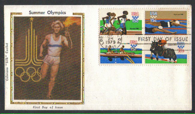 1979 - LBF/3694 - USA - OLIMPIADI DI MOSCA