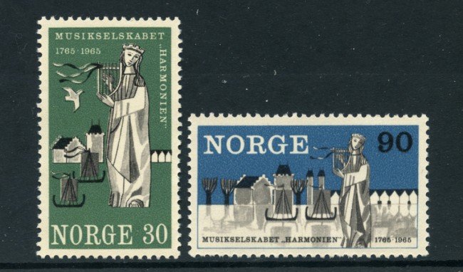 1965 - LOTTO/22931 - NORVEGIA - SOCIETA' MUSICALE 2v. - NUOVI